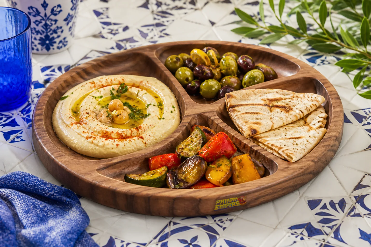 Cafe Med x Paman Empire Mediterranean Mezze Board