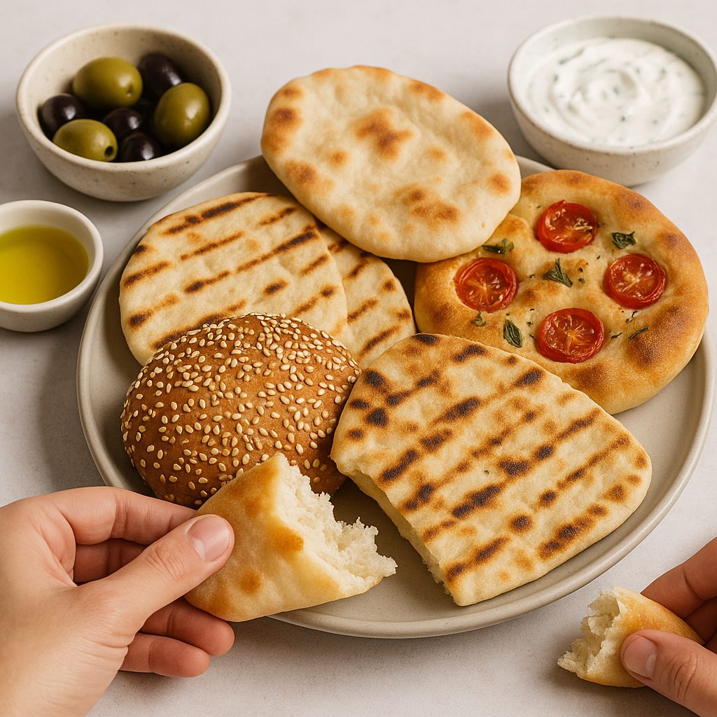 PAMAN EMPIRE OFFICIAL: Ragam Roti Mediterania dan Cara Menikmatinya